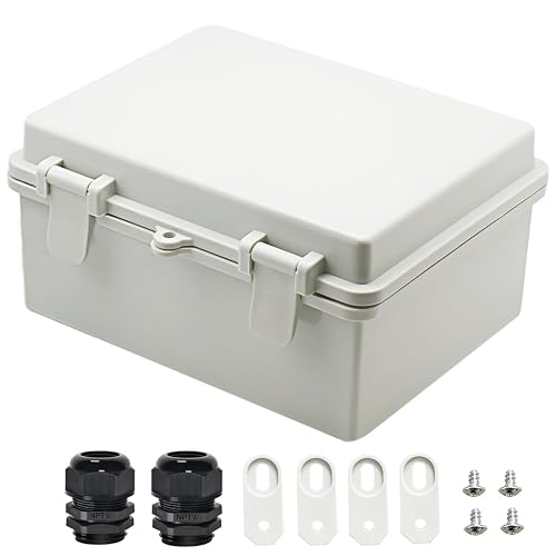 Box Shell Zulkit Junction Box ABS Plastic Dustproof Waterproof IP65 Electrical ...