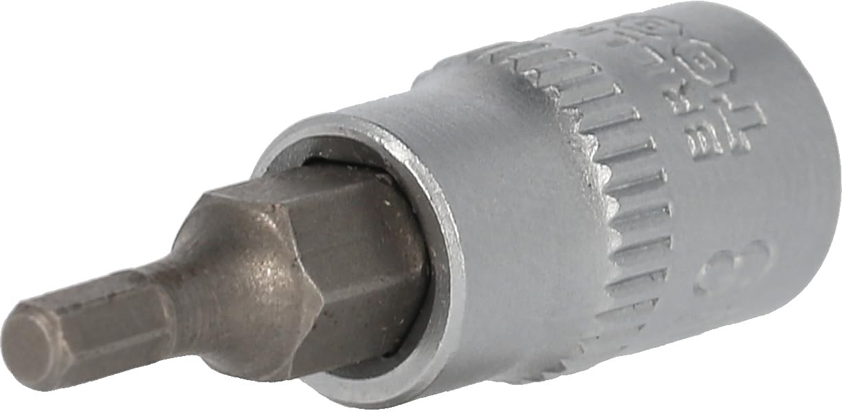 Brilliant Tools BT020820 1/4 Inch Hexagonal Hex Bits Screwdriver 38 mm 3 mm Insert