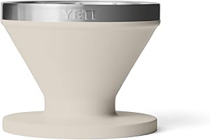 YETI Pour Over Coffee Maker Accessory for YETI Ramblers, Designed for Perfect Coffee Extraction Anywhere, Stainless Steel, fi