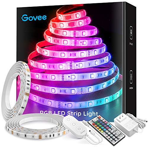 Govee LED Strip Lights 32.8ft Waterproof 32.8 FT, Rgb (Red, Green, Blue