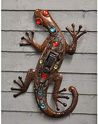 Cole Bright Solar Light Gecko Wall Art Multi Color Buy Online At Best Price In Uae Amazon Ae