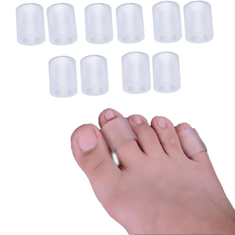 Buy Dykook Pinky Toe Sleeves 5 Pairs Pack Toe Protectors For