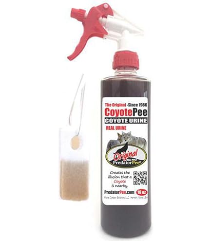 Foggy Mountain Coyote Urine Scent Canisters - 8 Pack For Hunting, Trapping & Wildlife Control