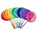Aneco 10 Pack Multicolor Telescopic Small Animals Nets Stainless Steel Catching Fishing Nets Extendable from 14.5 Inches to 33.8 Inches