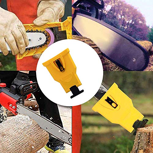 Anddicek Chainsaw Teeth Sharpener, Universal Chainsaw Sharpener Fast
