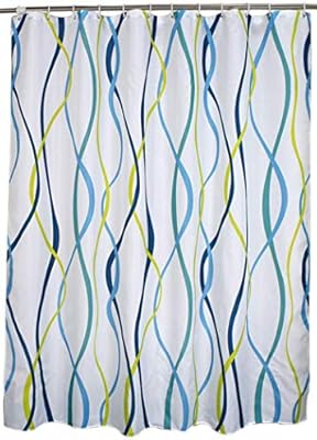 Welwo Shower Curtain Extra Wide 108 X 72 Inches Fabric X Wide