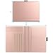 MoKo Passport Holder, PU leather Travel Case Cover for Passport, Rose Gold