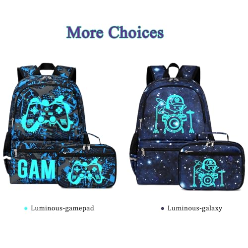 Octsky Kids School Backpack for Boys and Girls, Luminous Backpack