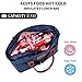 Lunch Bags for Women Insulated Fashionable Lunch Box Medium Size Adult Lunch Bag for Work