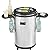 InsigniaTM - 1.7 Cu. Ft. Party Beverage Cooler - Stainless Steel