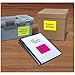 Avery Removable Multipurpose Labels, Assorted Neon, 3 1/3 x 4