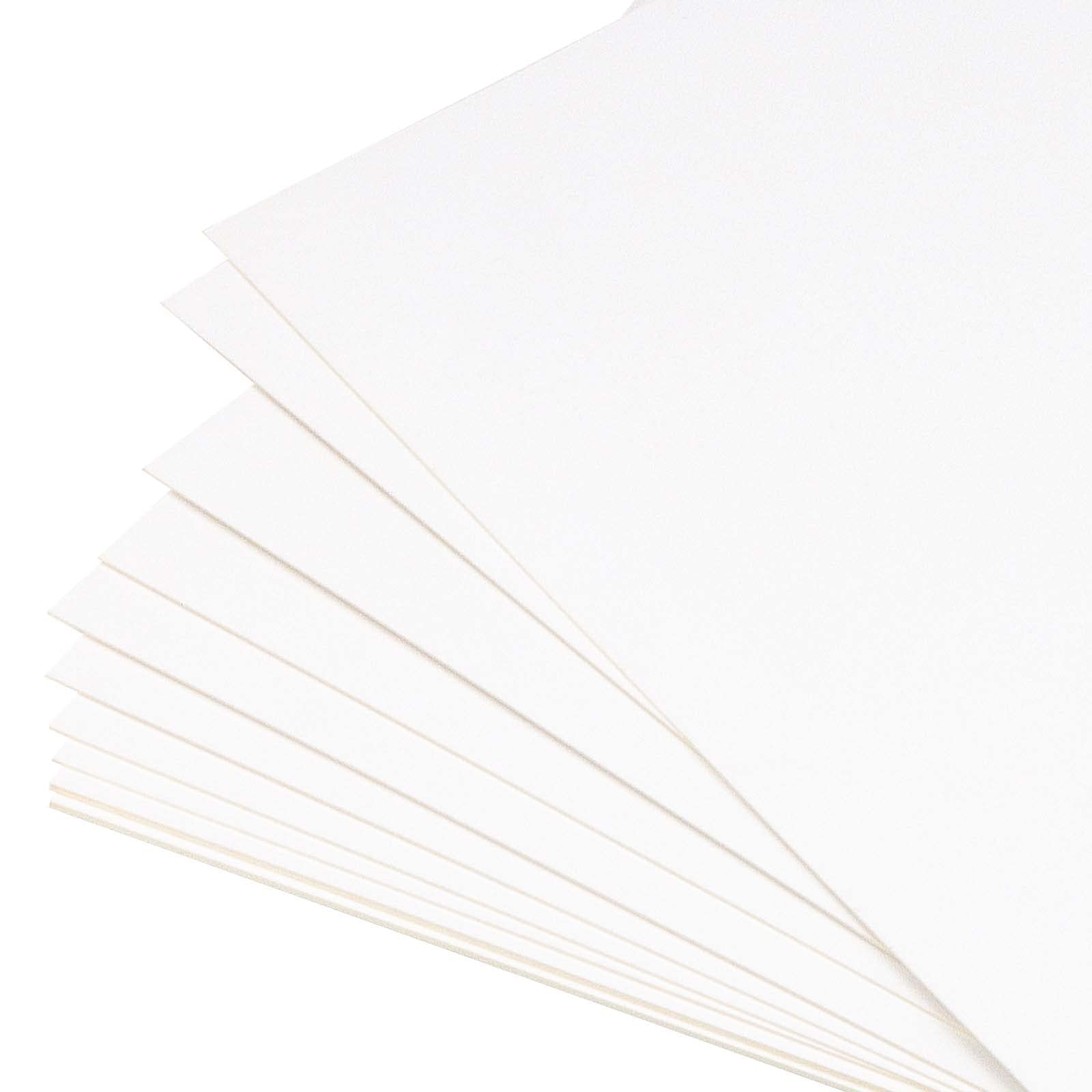 TAICHEUT 50 Pack 11 x 17 Inch Heavy White Chipboard Sheets, Chipboard Sheets, Bright White Backing Board for Art, Prints, Frames and DIY Crafts, White on Both Side, Medium Weight