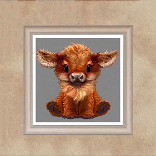 Alimao 5D Embroidery Paintings Rhinestone Pasted DIY Diamond Painting Cross Stitch Full Diamond