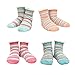 Girl's Socks by Kindersocks – Comfortable and Fun Girl’s Mix Match Socks (4T-5T)