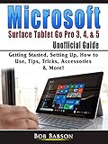 Microsoft Surface Tablet Go Pro 3, 4, & 5