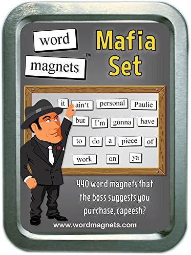 Word Magnets Mafia Set