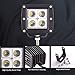 LED Light Bar 20W 3inch Driving Light LED Pods Spot Beam Fog Light Offroad Super Bright LED Work Light for Truck Jeep ATV UTV SUV Boat 2 Years Warranty by HILLSKING