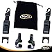 Car Headrest Hooks Organizer for ultimate storage solution, Universal-backseat purse hanger way choose if you can have the best of both. 4-Pack back seat cars hook orgenize your Handbags Purses Coat