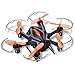 Yi Zhan i Drone i6s RC Quadcopter Drone with 2.0MP HD Camera 2.4G 6 Axis Gyro 3D Rollover One Key Return Hexacopter, Children's Day Gift, Black