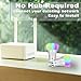 Smart LED Light Bulb,LUCKY CLOVER Wifi Light A19 Bulbs,60W Equivalent,Dimmable Multicolored Color,No Hub Required,Smartphone Wireless Remote Control Daylight&Night Light,Compatible with Alexa.