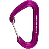 Metolius Bravo II Wiregate Carabiner - Purple