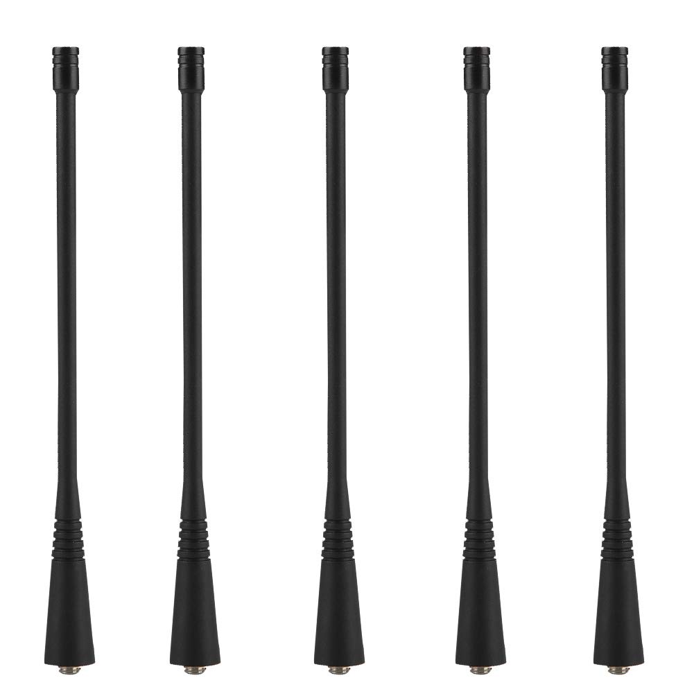 Bewinner UHF 400-470MHz Portable Radio Antenna Replacement for GP68/GP88/GP328 & Compatible Models