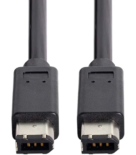 GreatPowerDirect Firewire 6-4 Pin DV Video Cable for Sony Camcorder DCR-HC21/e/k, DCR-TRV24, TRV950