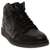 Nike Mens Air Jordan 1 Mid Leather Trainers