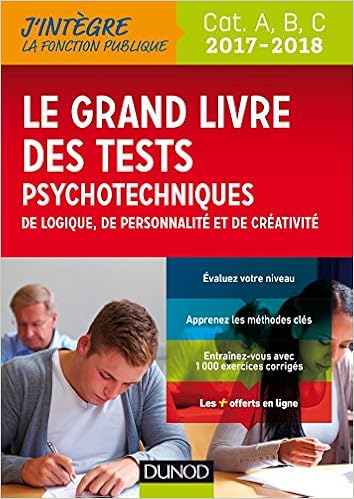 le grand livre des tests psychotechniques dunod