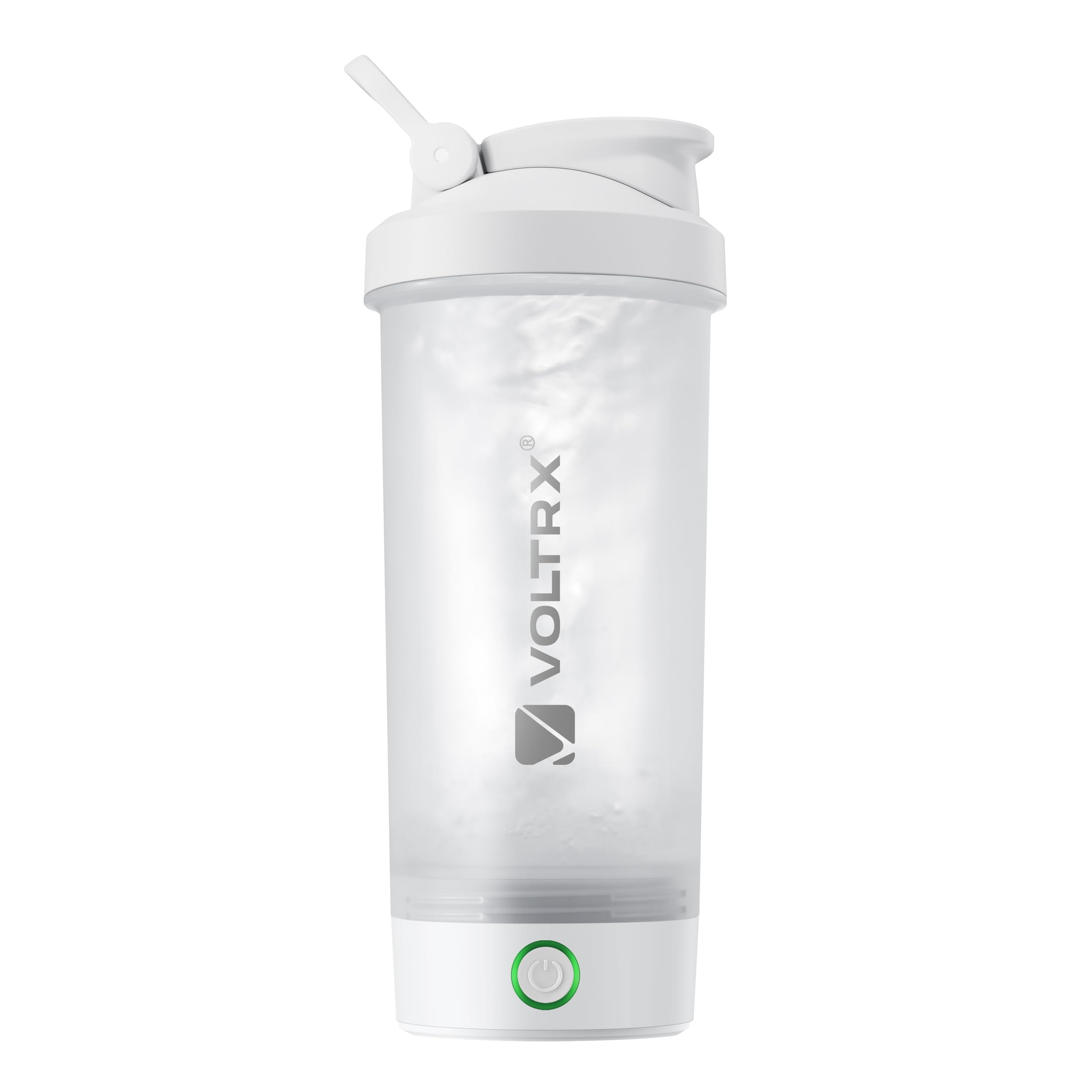 VOLTRX Protein Shaker Bottle, Titanus USB C Rechargeable Electric Protein Shake Mixer, Shaker Cups for Protein Shakes and Meal Replacement Shakes, BPA Free, 24oz