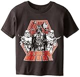 Star Wars Boys' Darth Vader T-Shirt, Black, 6