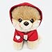 GUND Itty Bitty Boo #033 Hoodie Plush, Red, 5