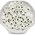 Eastron Edible Small Candy Eyeballs Eyes Cake Cupcake Toppers Cookie Decorations Dessert Sprinkles for Halloween Christmas Birthday Party Supplies 2.75 Ounce