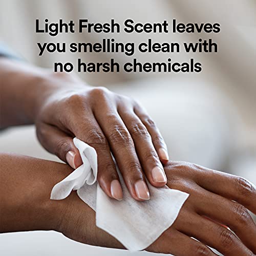 SAFE & SOFT Antibacterial Hand Sanitizer Wipes Travel Size 25ct, (6