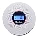 Combination Photoelectric Smoke/Carbon Monoxide Detector for Home, Battery Operated Travel Portable Fire CO Alarm with Sound Warning and Digital Display