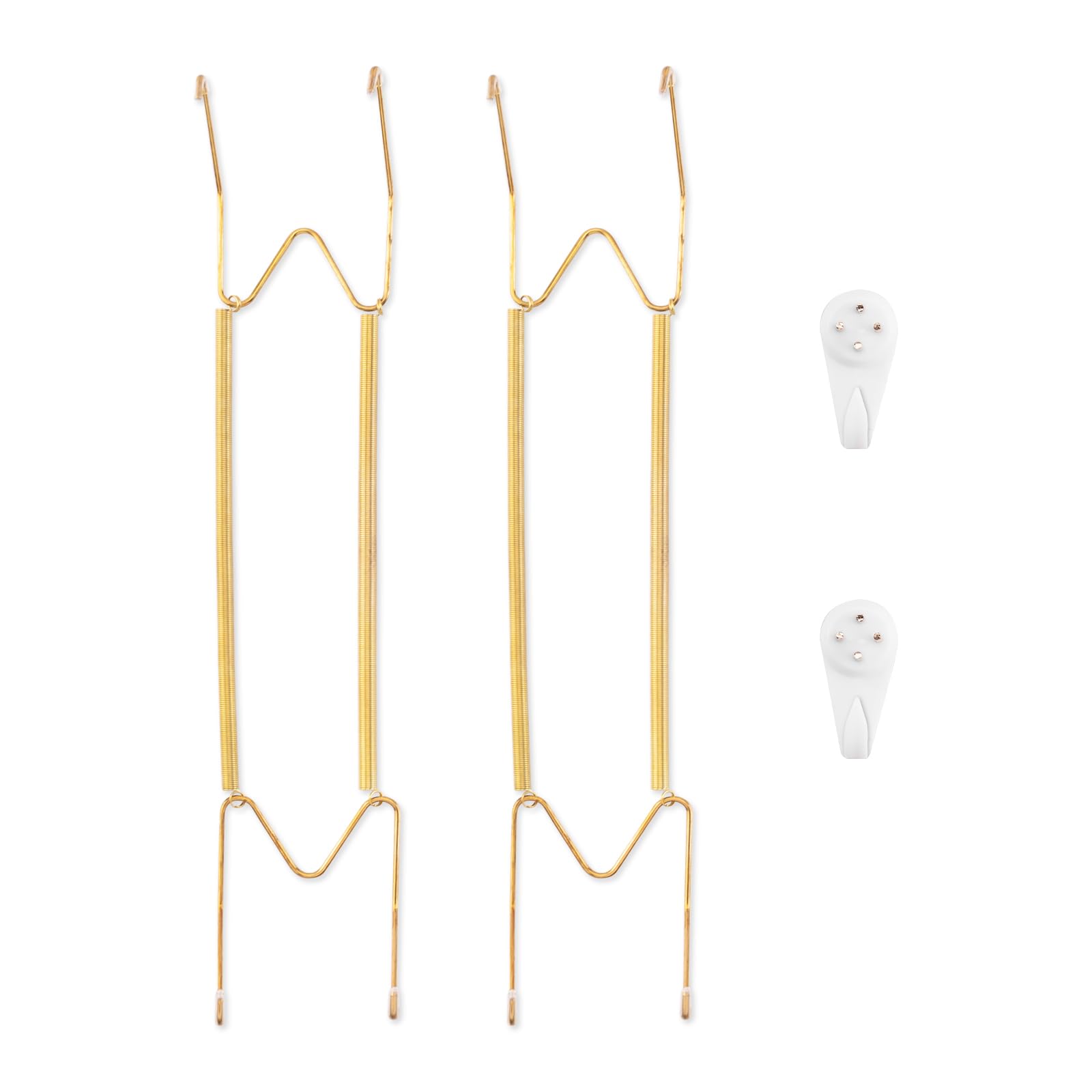 Photo 1 of Plate Hangers for Wall for 16-20 inch, 2 Pack, Gold