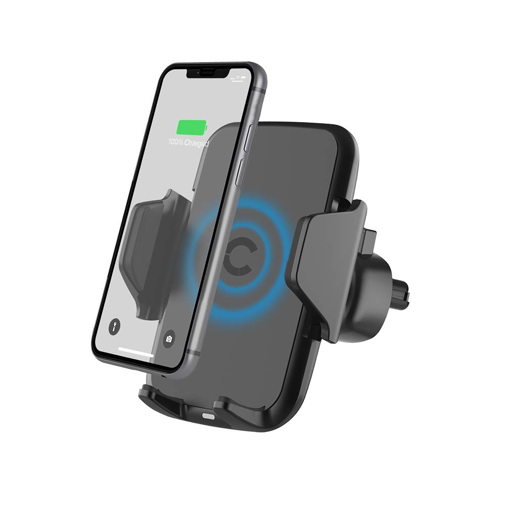 Cygnett ExoDrive 10W Wireless Car Charger & Air Vent Mount - Car Phone Holder, Phone Holder