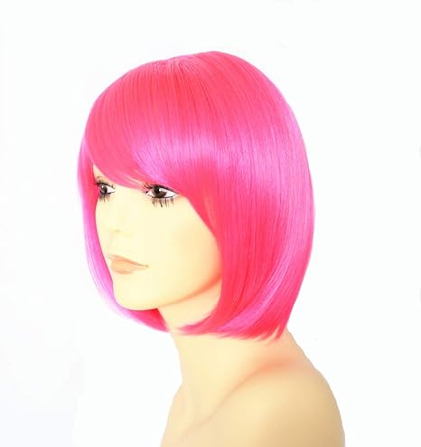 My Fashion Baby Pink Short Straight Bob Wig For Women With