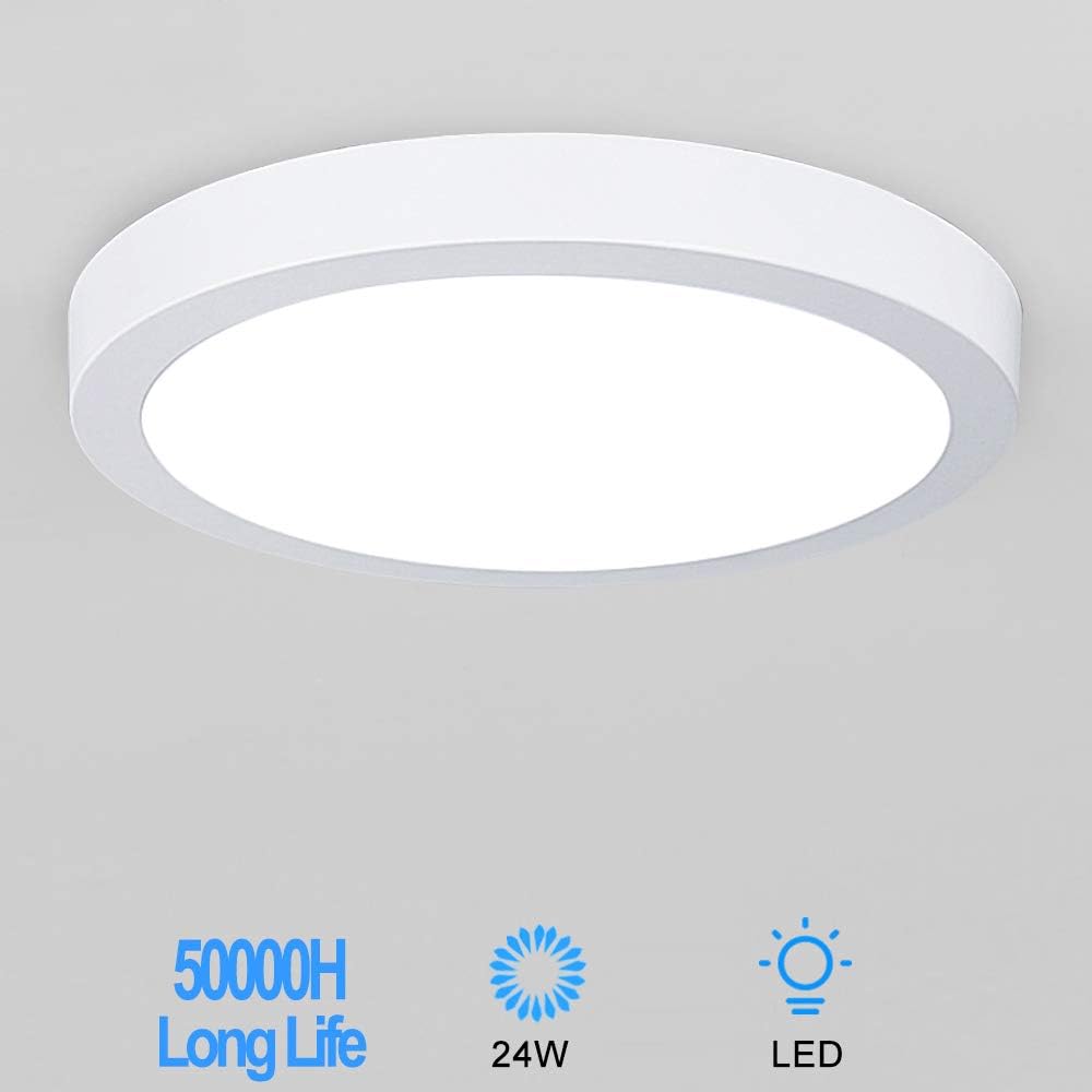 Amazon Com W Lite 11 81 Inch Round Led Ceiling Lights Fixture