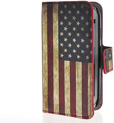 MOONCASE U.S American Flag Slim Flip Wallet Card Stand Pouch Leather Case Cover for Samsung Galaxy S3 Mini I8190 05