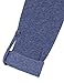 Messic Oversize Shirts Women, Women's Cotton Long Sleeve Round Neck Stretch 1/4 Buttons Polo Shirt(XX-Large,Dark Blue)