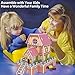3D Jigsaw Puzzles Game for Kids Magic Windmill Music Box Dollhouse Castle Brain Teasers Model DIY Building Sets Educational Learning Holiday Toys for Toddler Girls Boys Holiday Birthday Gifts