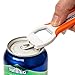 #1 Best Can Opener & 4 in 1 Heavy Duty Bottle Opener Combo Set, Professional High Quality Stainless Steel, Ergonomic Design Soft Grip Handle. Imperial Kitchen Collection (Tangerine)