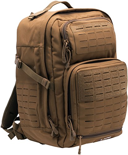 LA Police Gear Atlas 24 Hour Tactical Backpack - Coyote