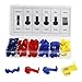 63pc Quick Splice Electrical Connector Assortment - 24-10 Ga - Organizer Case