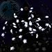 Halloween String Lights, LEORX 3 Meters 40 LEDs Ghost String Lights with 7 Modes, Battery Operated, Cool White