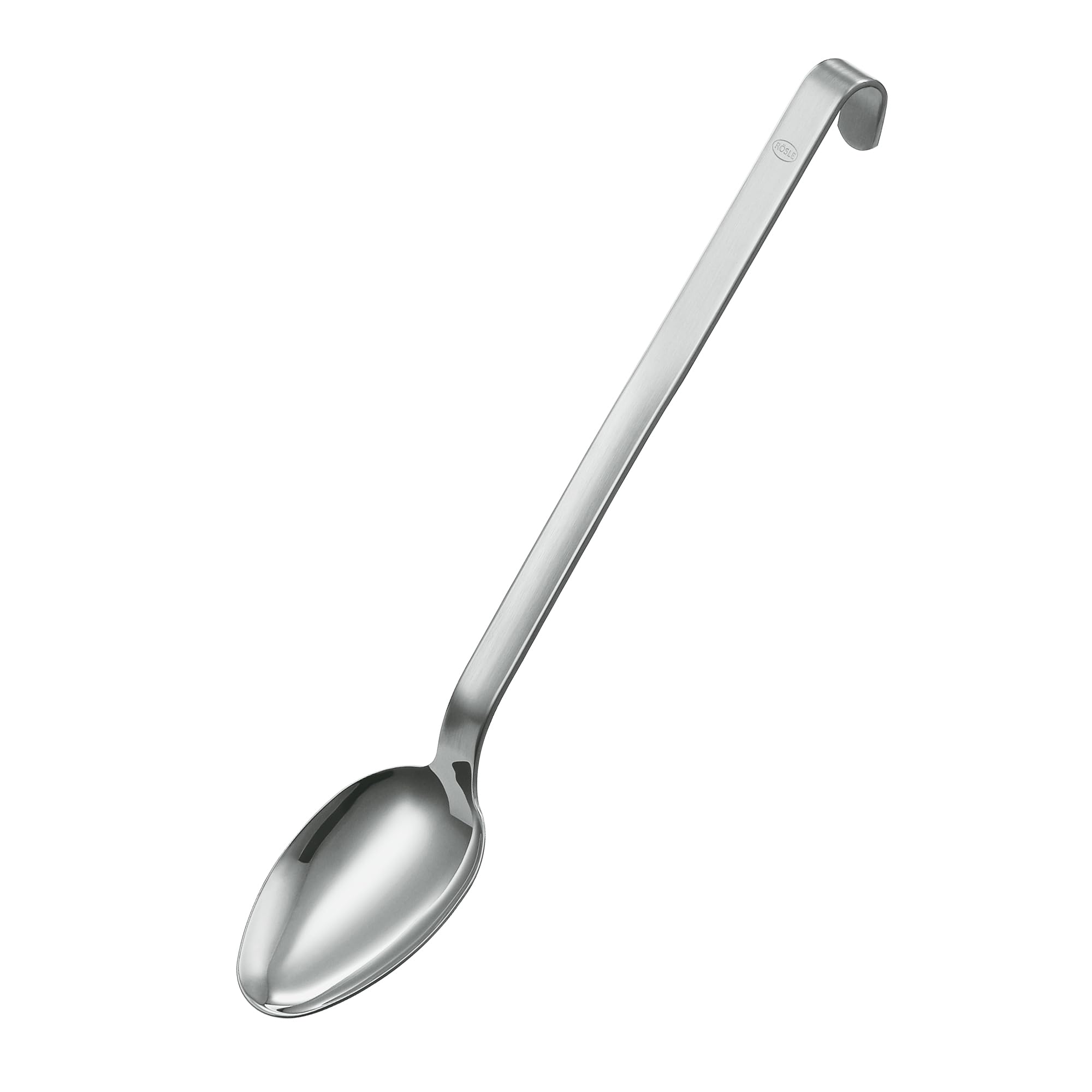Rosle Hook Stainless Steel Basting Spoon, 31.5 cm