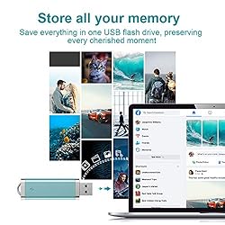 KEXIN 3 Pack 64GB Flash Drive USB Drive Thumb Drive
