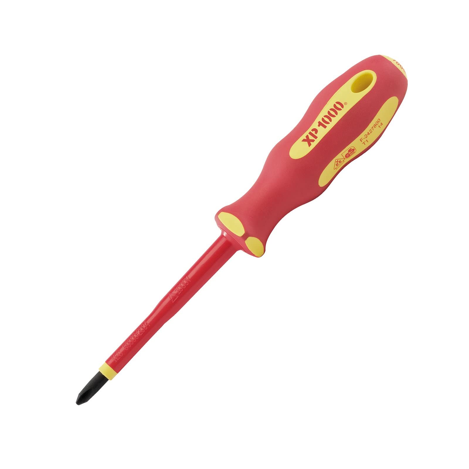 Draper XP1000 VDE Cross Slot Interchangeable Screwdriver - 64432 - Precision Electrical Screw Driver Bit Tool