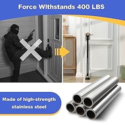 CALCHELE Door Security Bar & Sliding Patio Door